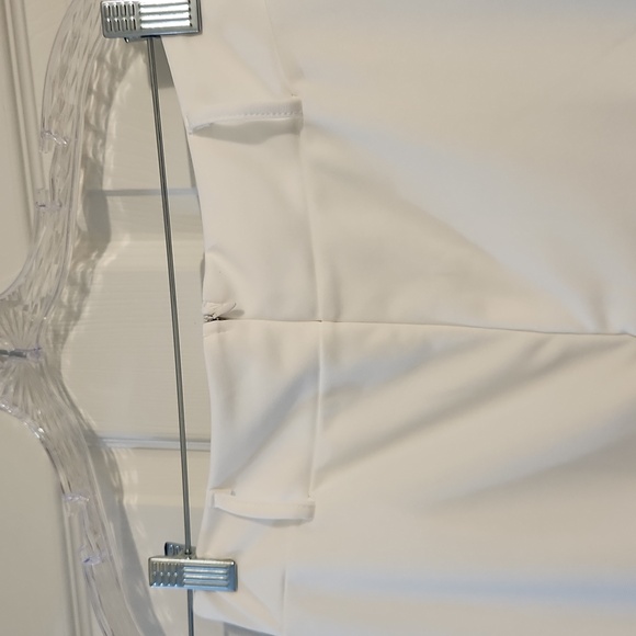 White flare leg dress pants - Picture 4 of 4